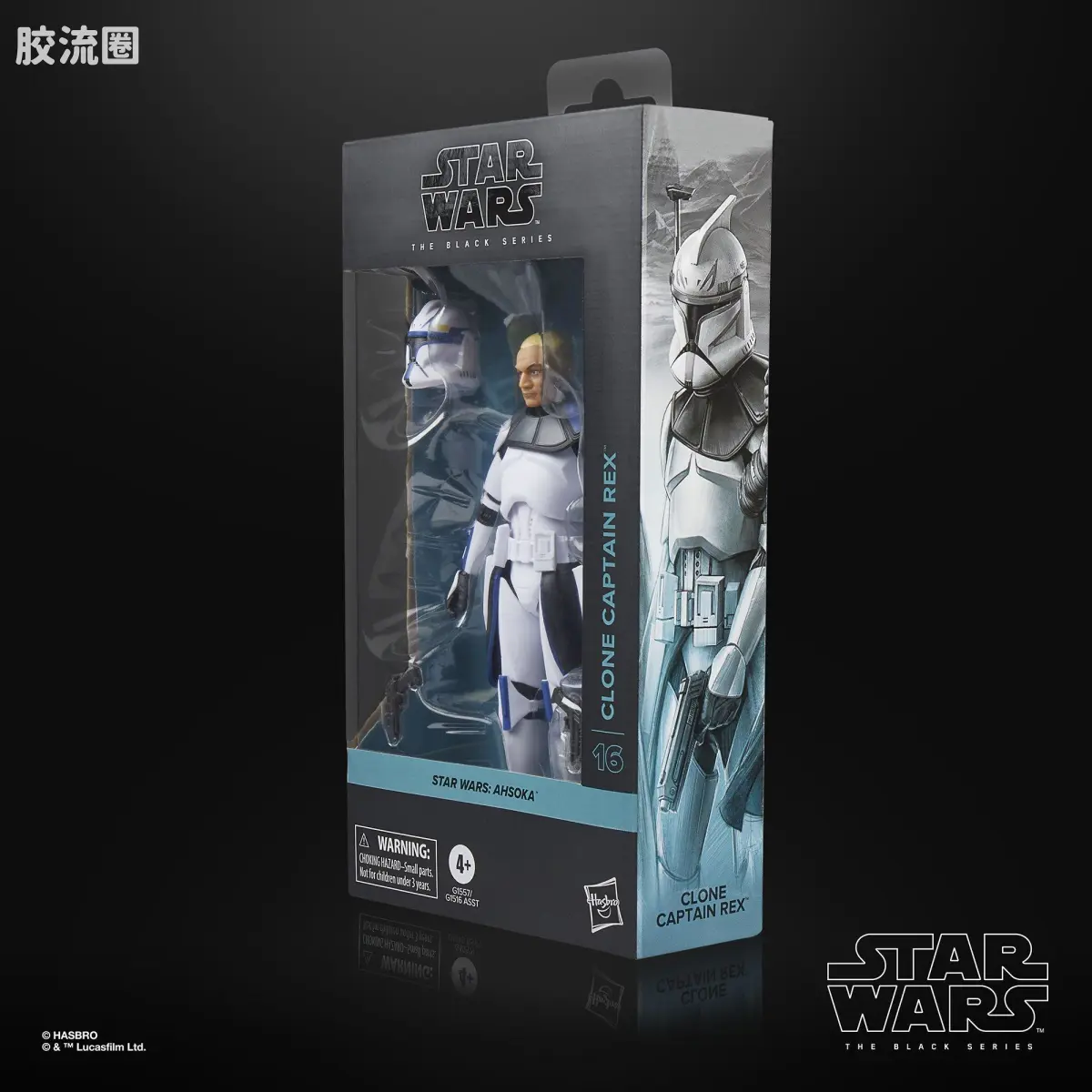 星球大战 THE BLACK SERIES 星球大战黑系列 美剧 阿索卡系列 克隆人上尉雷克斯 Clone Captain Rex - 图片