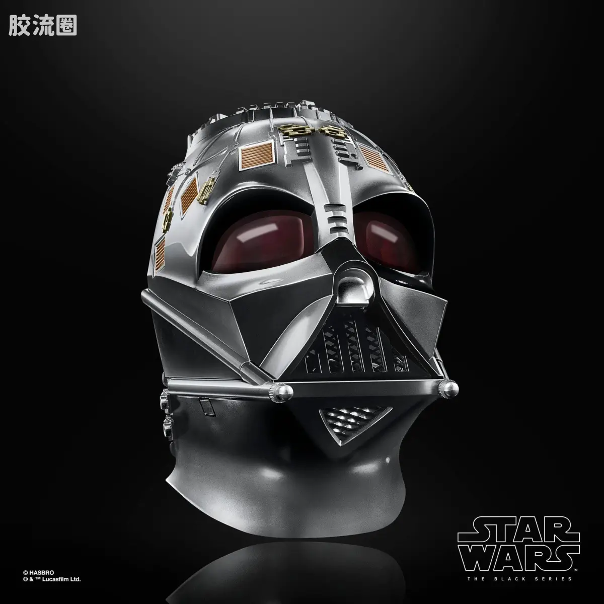 星球大战 THE BLACK SERIES 1/1头盔 达斯·维达 电子头盔 - 图片