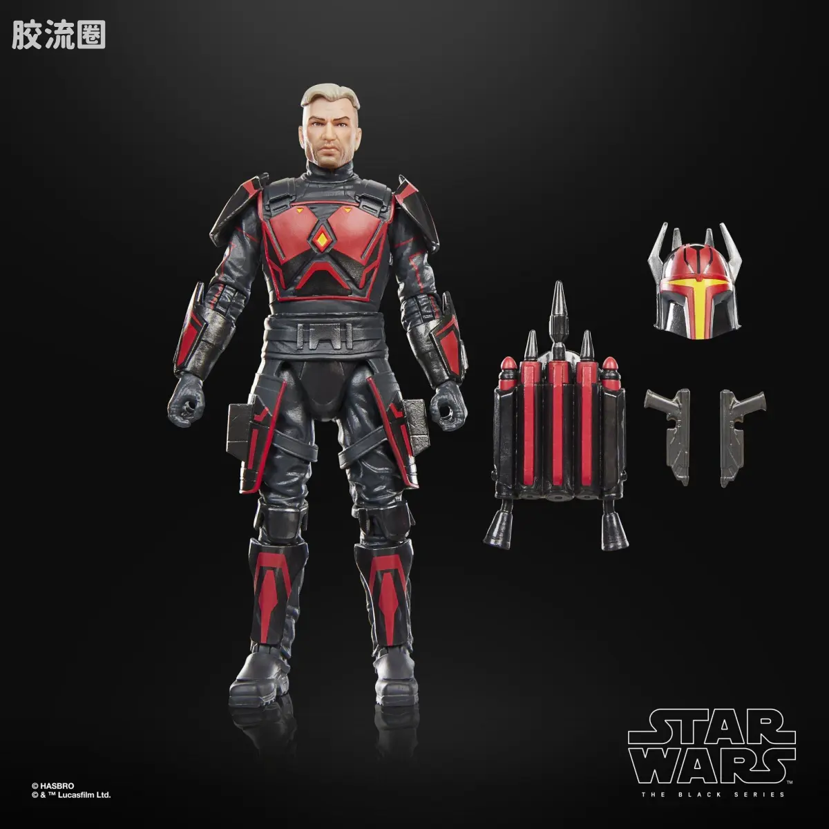 星球大战 THE BLACK SERIES 普通版 加尔·萨克森《星球大战：克隆人战争》 - 图片