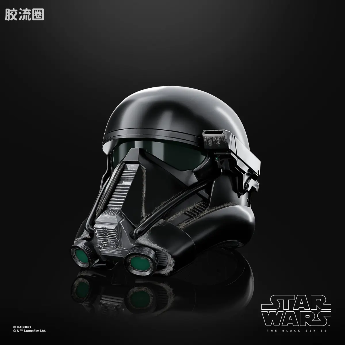 星球大战 THE BLACK SERIES 1/1头盔 帝国死亡士兵 电子头盔 - 图片