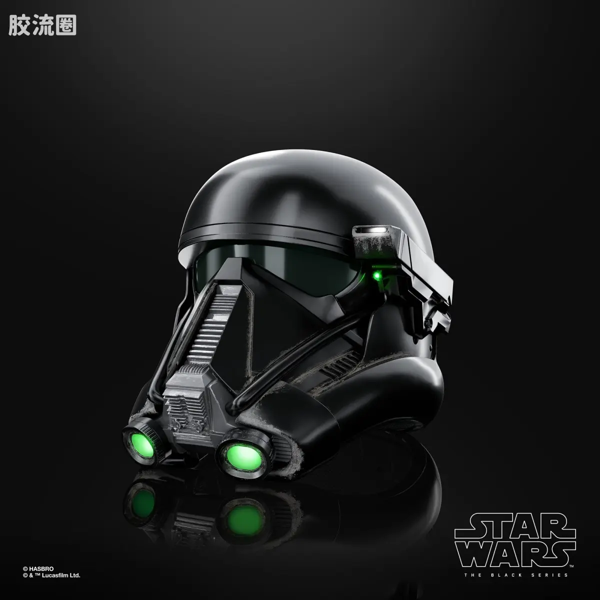 星球大战 THE BLACK SERIES 1/1头盔 帝国死亡士兵 电子头盔 - 图片