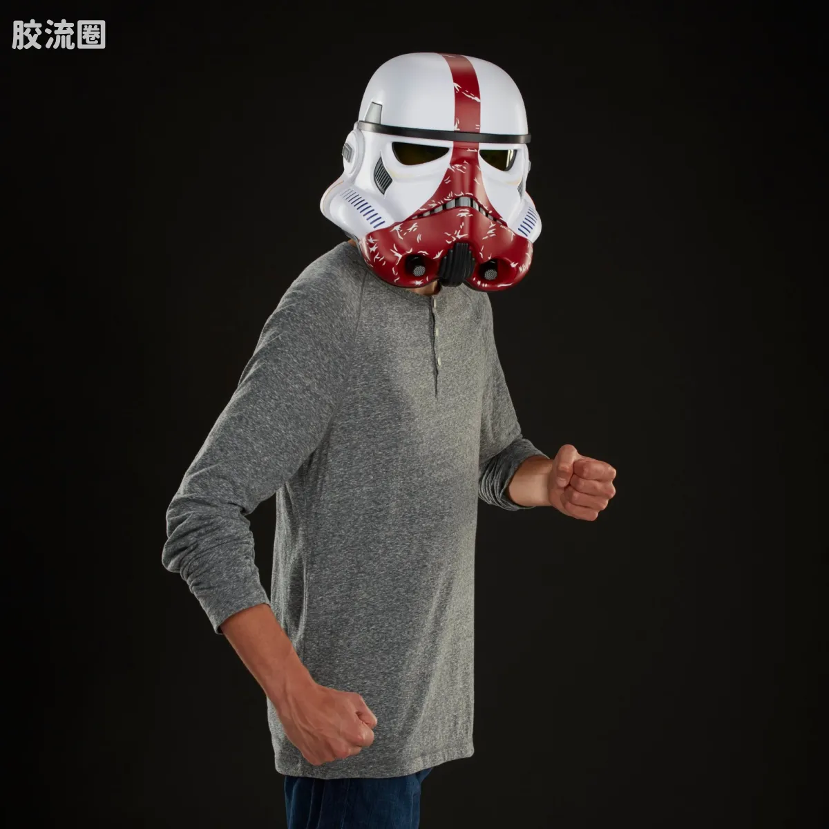 星球大战 THE BLACK SERIES 1/1头盔 焚化冲锋队 电子头盔 - 图片