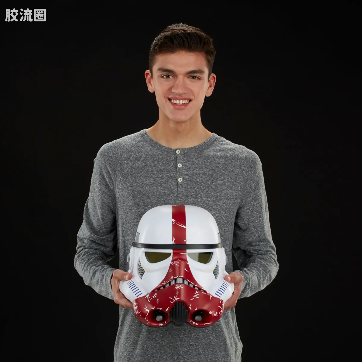 星球大战 THE BLACK SERIES 1/1头盔 焚化冲锋队 电子头盔 - 图片