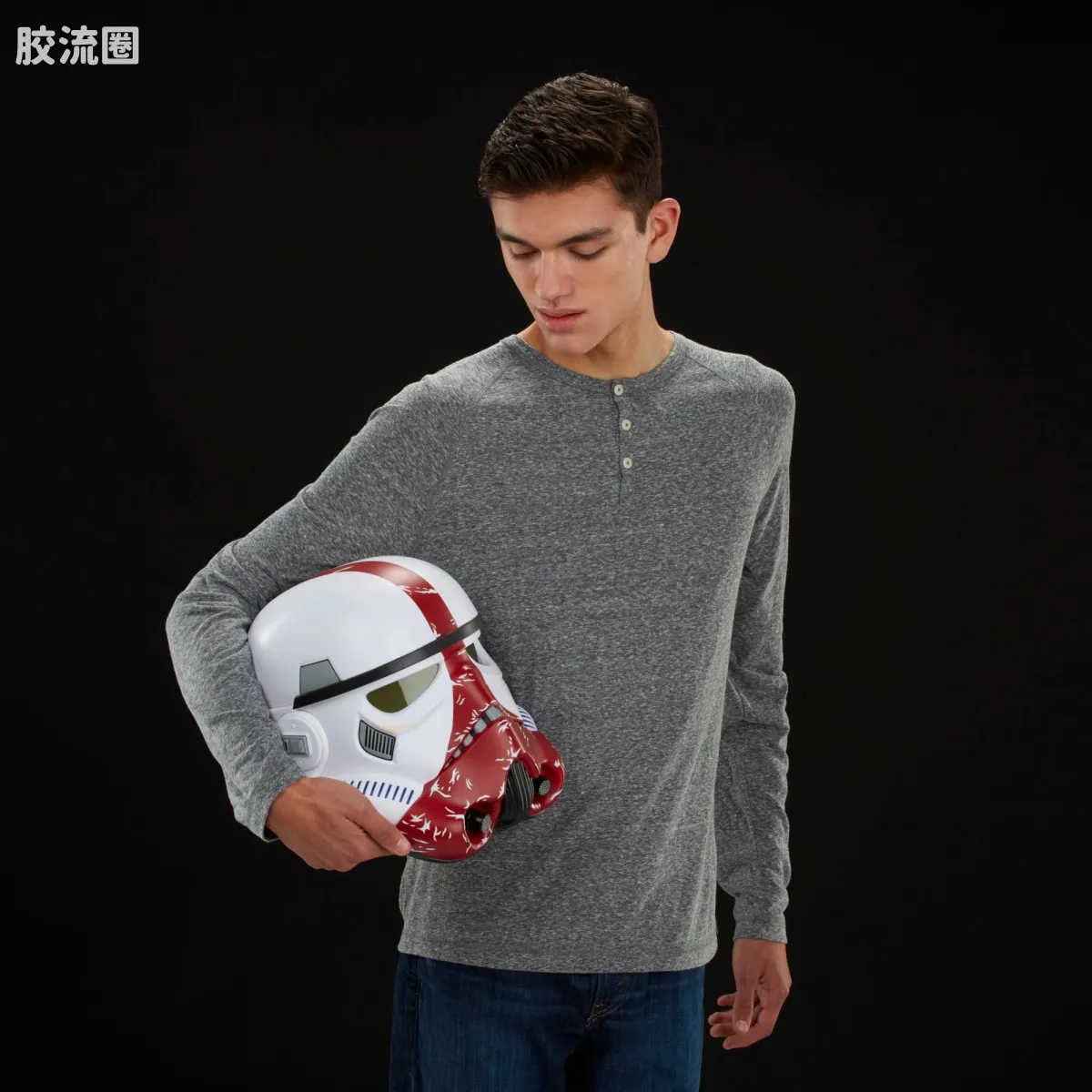 星球大战 THE BLACK SERIES 1/1头盔 焚化冲锋队 电子头盔 - 图片
