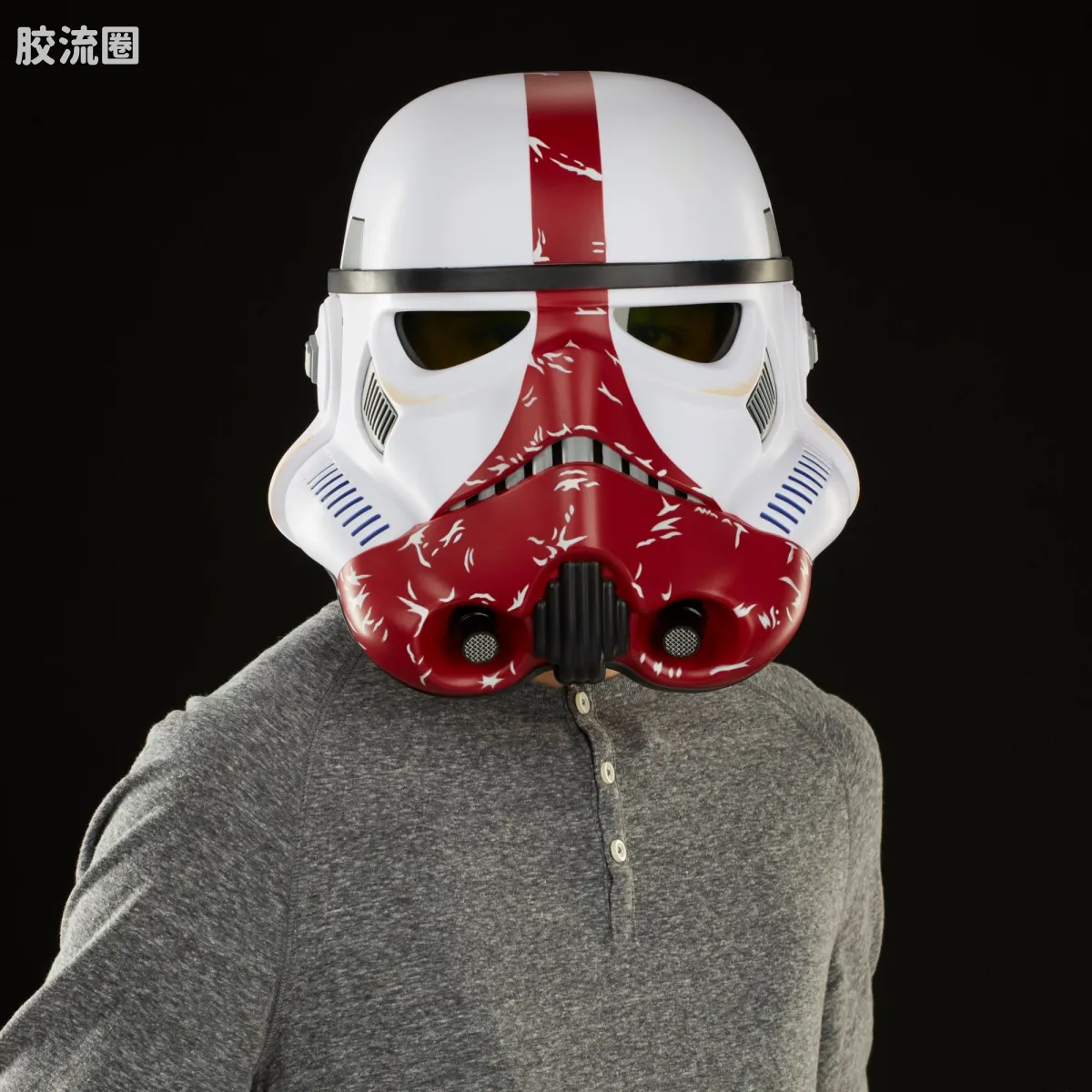 星球大战 THE BLACK SERIES 1/1头盔 焚化冲锋队 电子头盔 - 图片