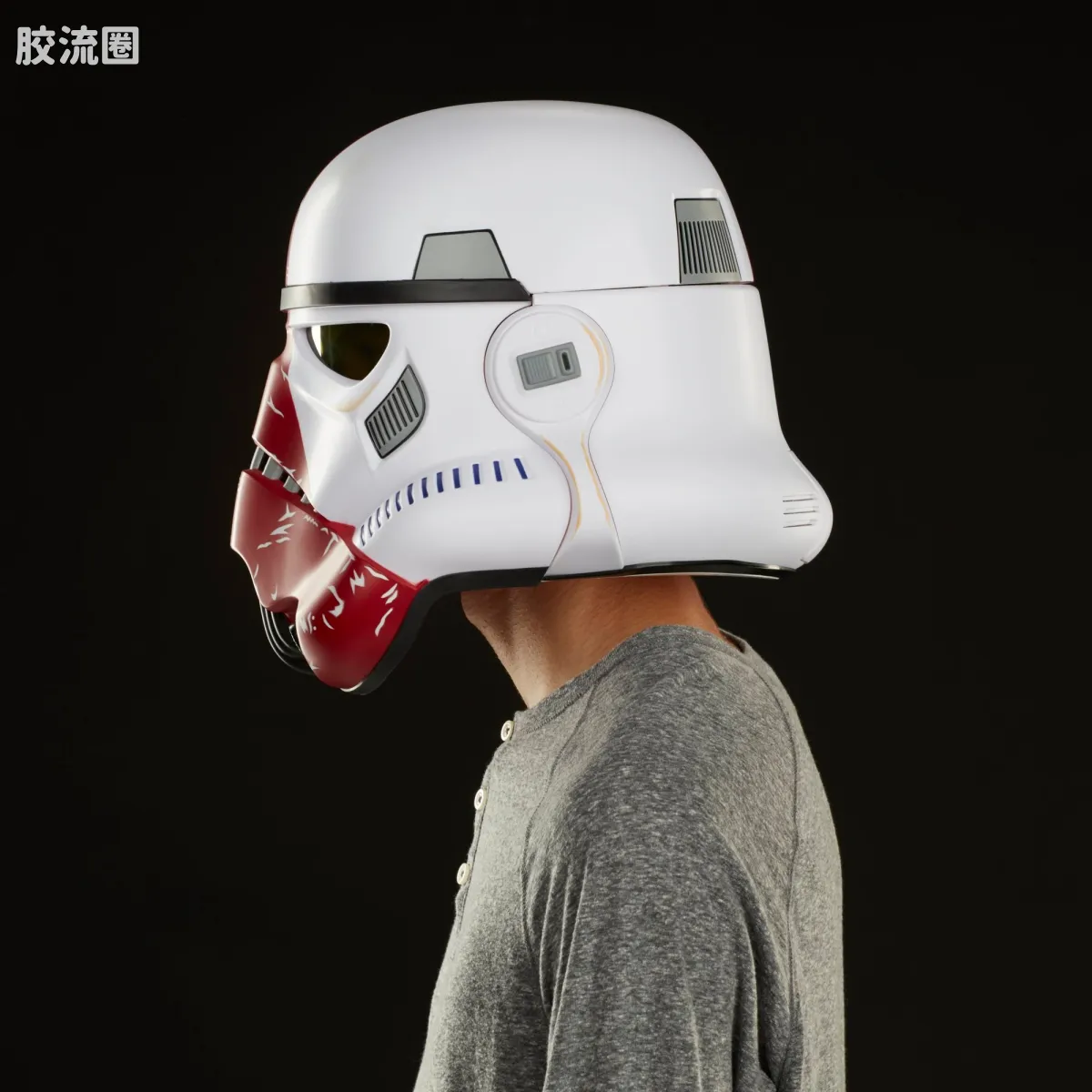 星球大战 THE BLACK SERIES 1/1头盔 焚化冲锋队 电子头盔 - 图片