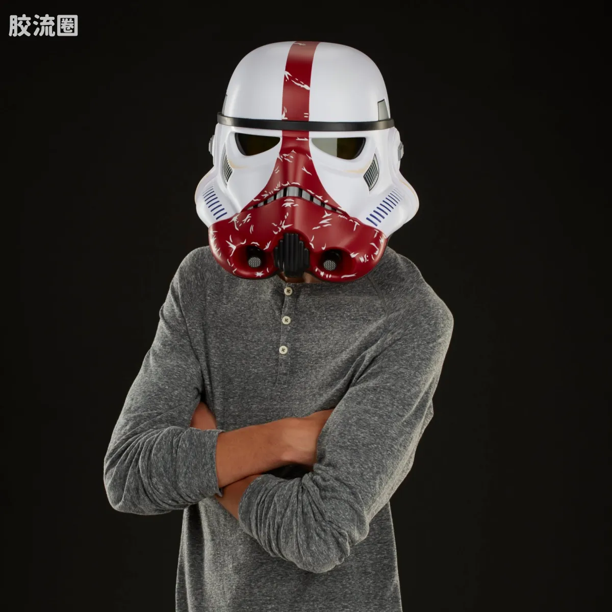 星球大战 THE BLACK SERIES 1/1头盔 焚化冲锋队 电子头盔 - 图片