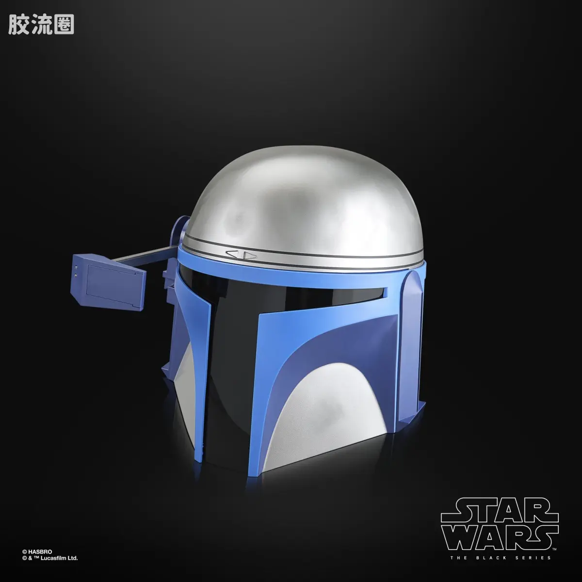 星球大战 THE BLACK SERIES 1/1头盔 詹戈·费特 电子角色扮演头盔 - 图片