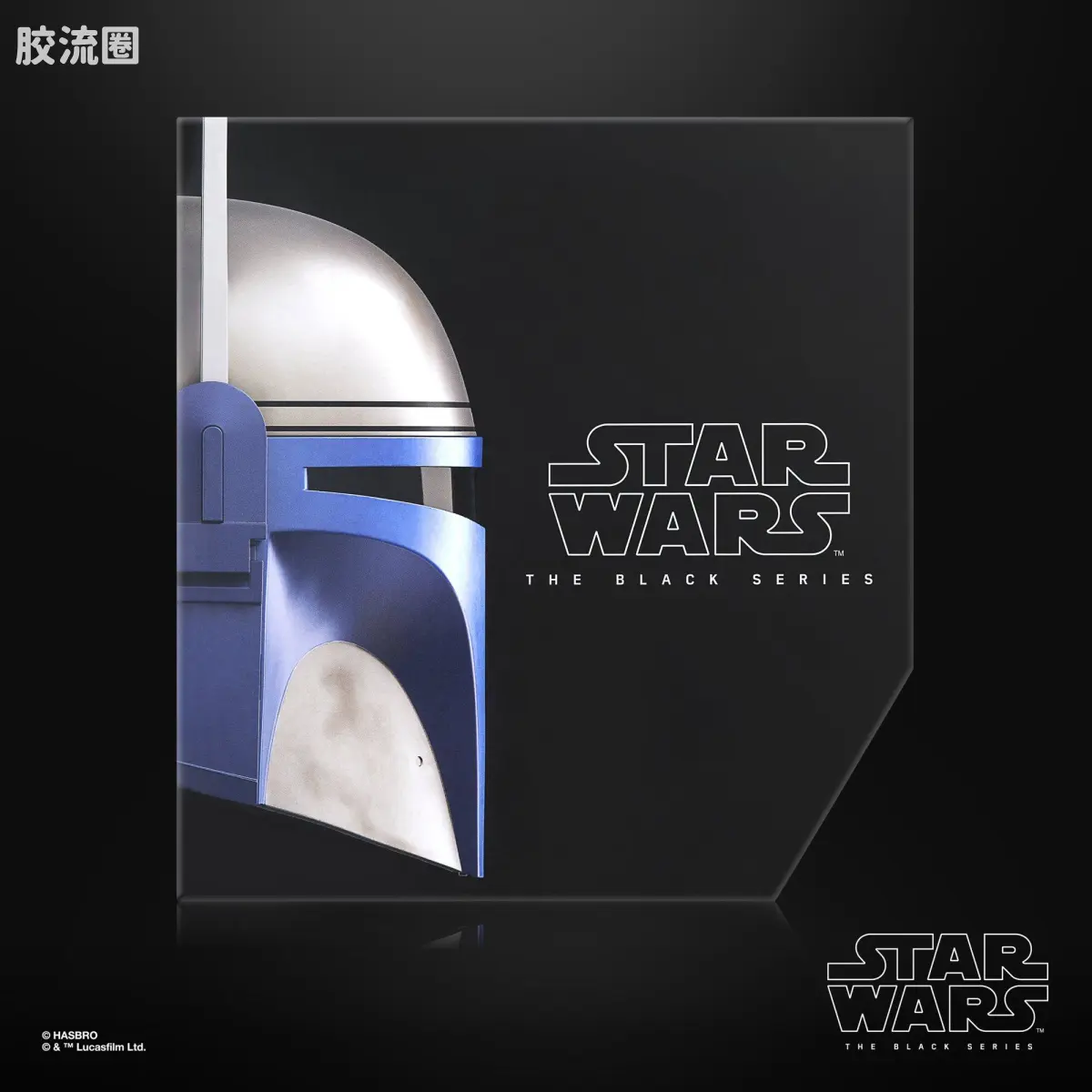 星球大战 THE BLACK SERIES 1/1头盔 詹戈·费特 电子角色扮演头盔 - 图片