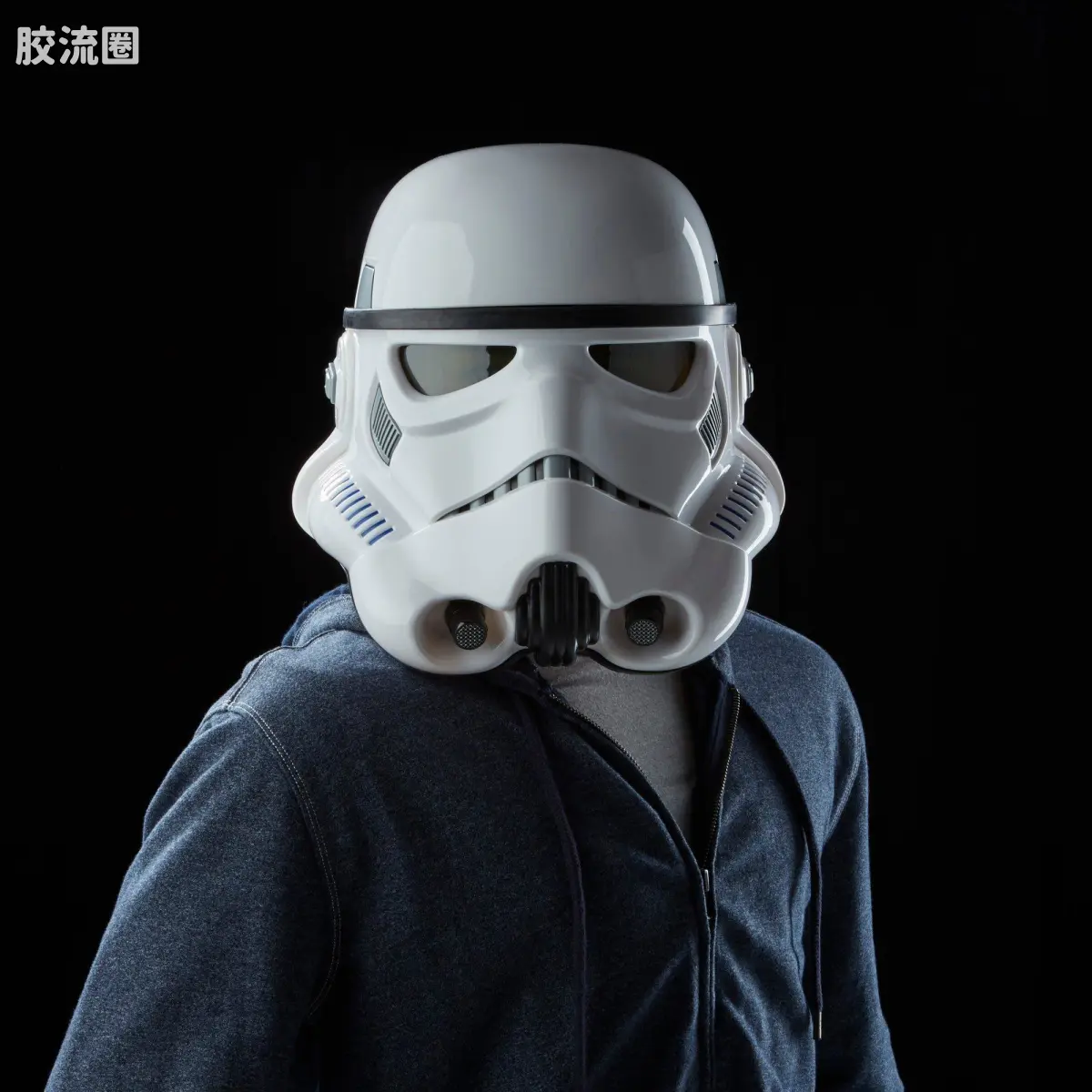星球大战 THE BLACK SERIES 1/1头盔 《侠盗一号：星球大战外传》 帝国冲锋队 电子头盔 - 图片