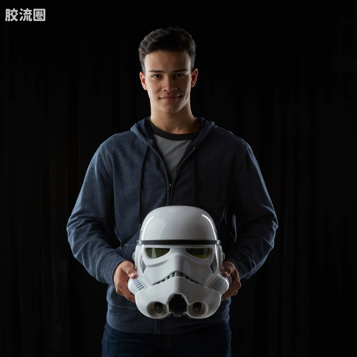 星球大战 THE BLACK SERIES 1/1头盔 《侠盗一号：星球大战外传》 帝国冲锋队 电子头盔 - 图片