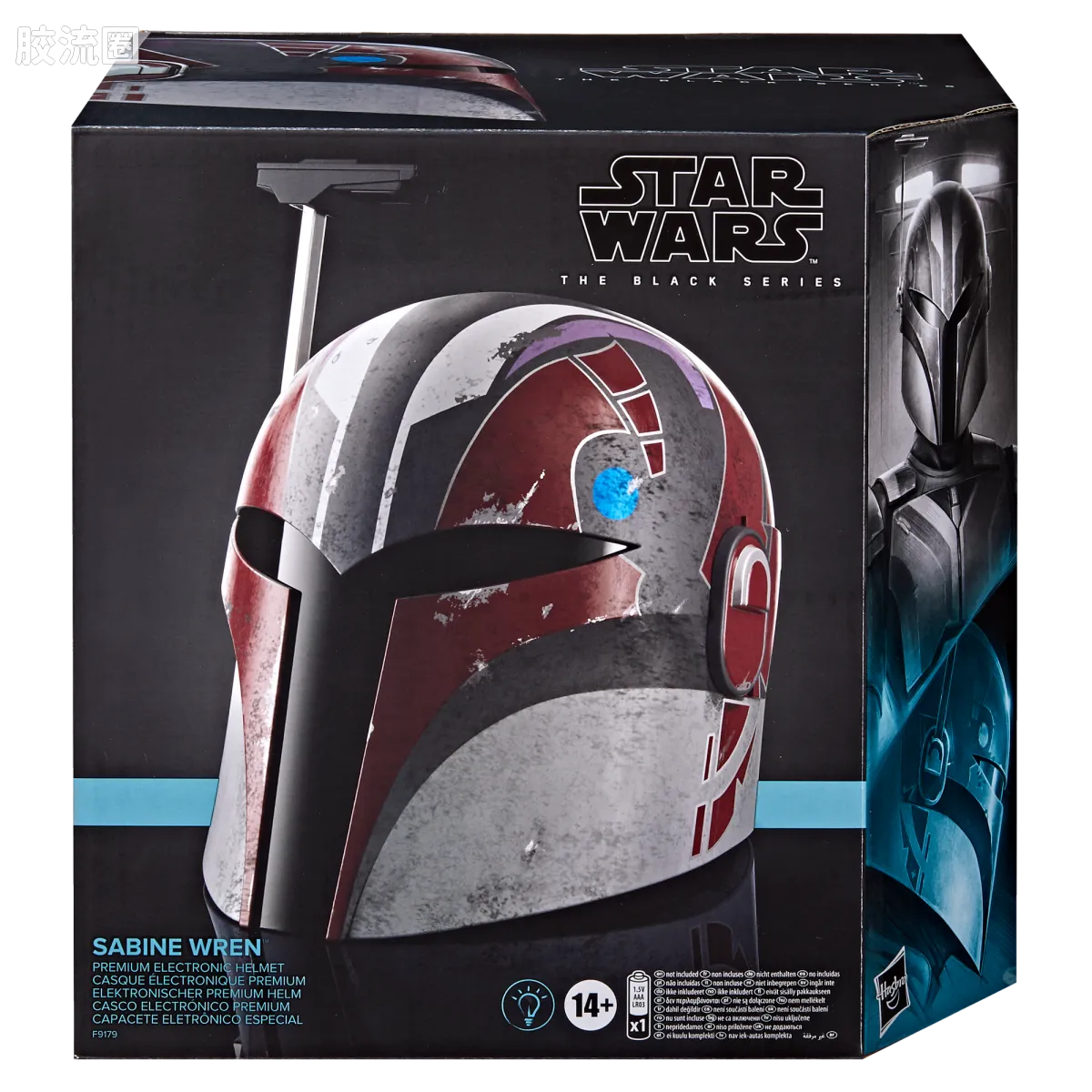 星球大战 THE BLACK SERIES 1/1头盔 萨宾·雷恩 电子头盔 - 图片