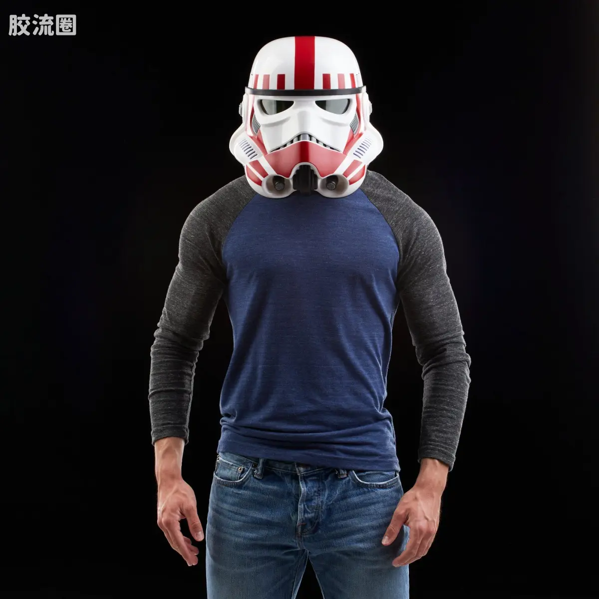 星球大战 THE BLACK SERIES 1/1头盔 突击士兵 电子头盔 - 图片