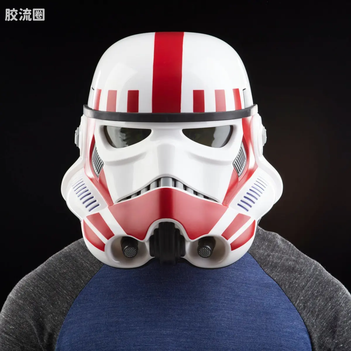 星球大战 THE BLACK SERIES 1/1头盔 突击士兵 电子头盔 - 图片
