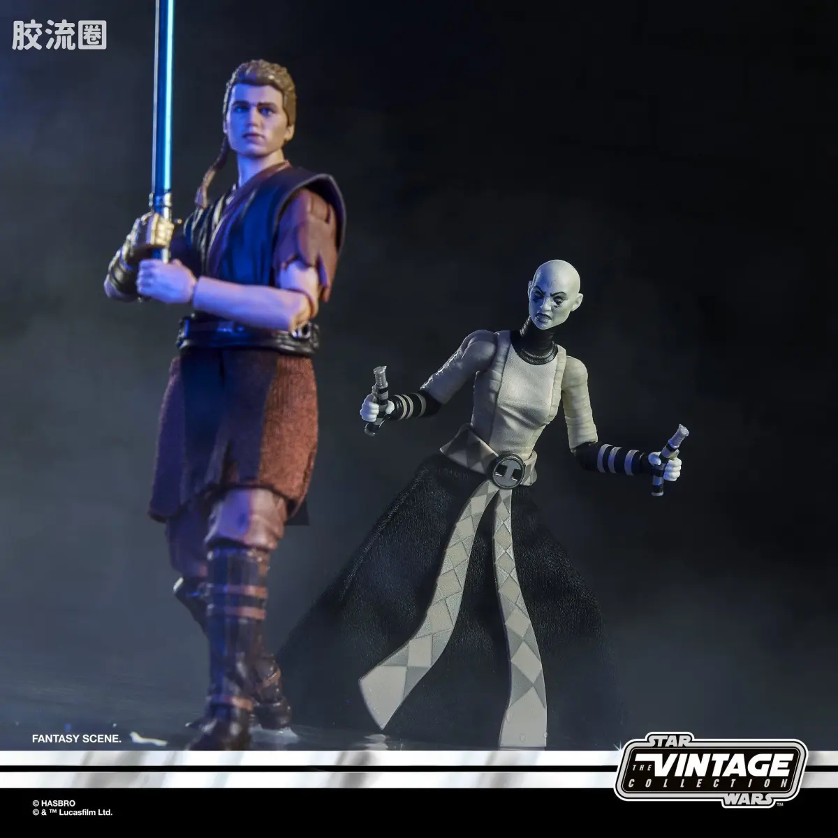 星球大战THE VINTAGE COLLECTION 星球大战 VINTAGE系列 阿纳金·天行者 & 阿萨吉·文崔斯 - 图片