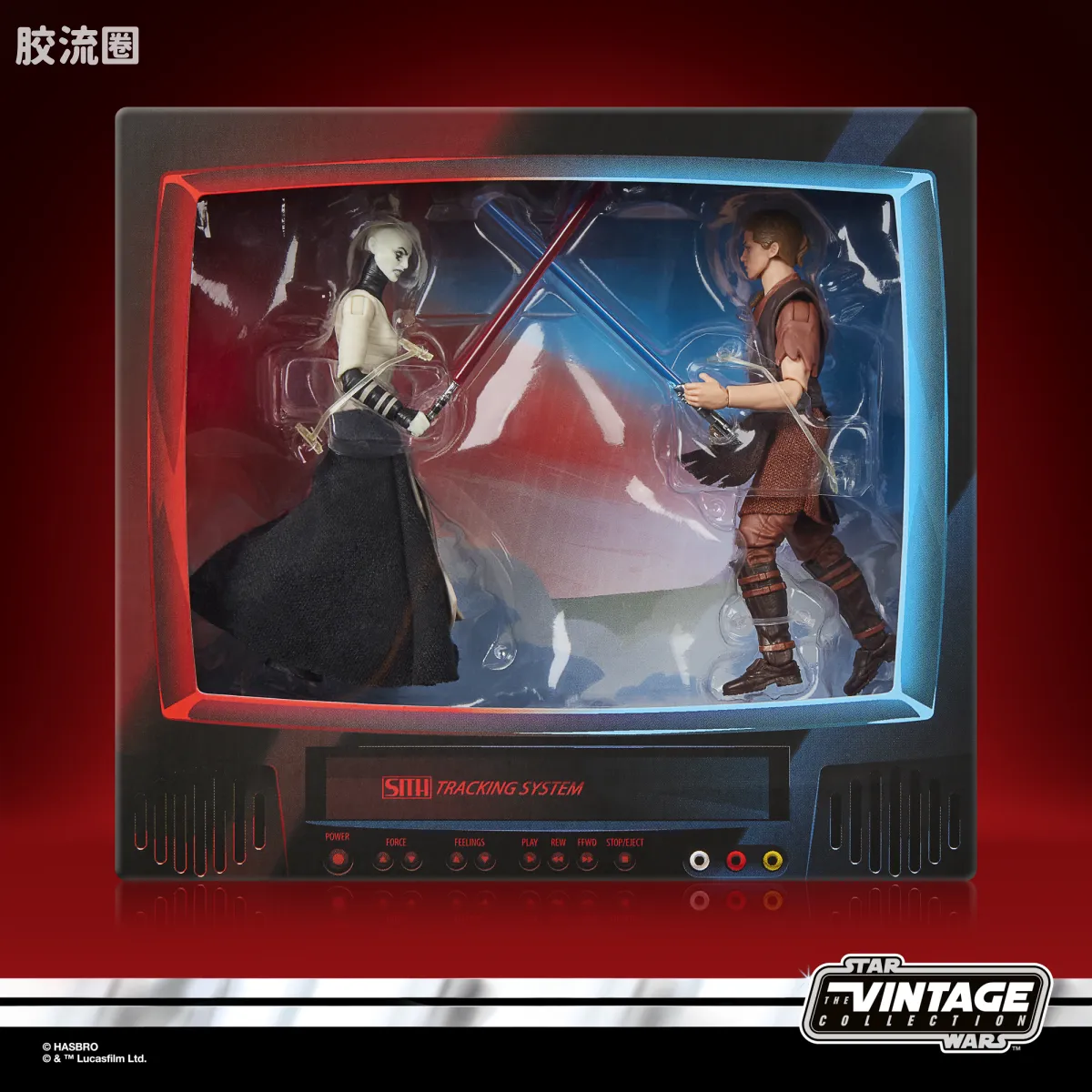 星球大战THE VINTAGE COLLECTION 星球大战 VINTAGE系列 阿纳金·天行者 & 阿萨吉·文崔斯 - 图片