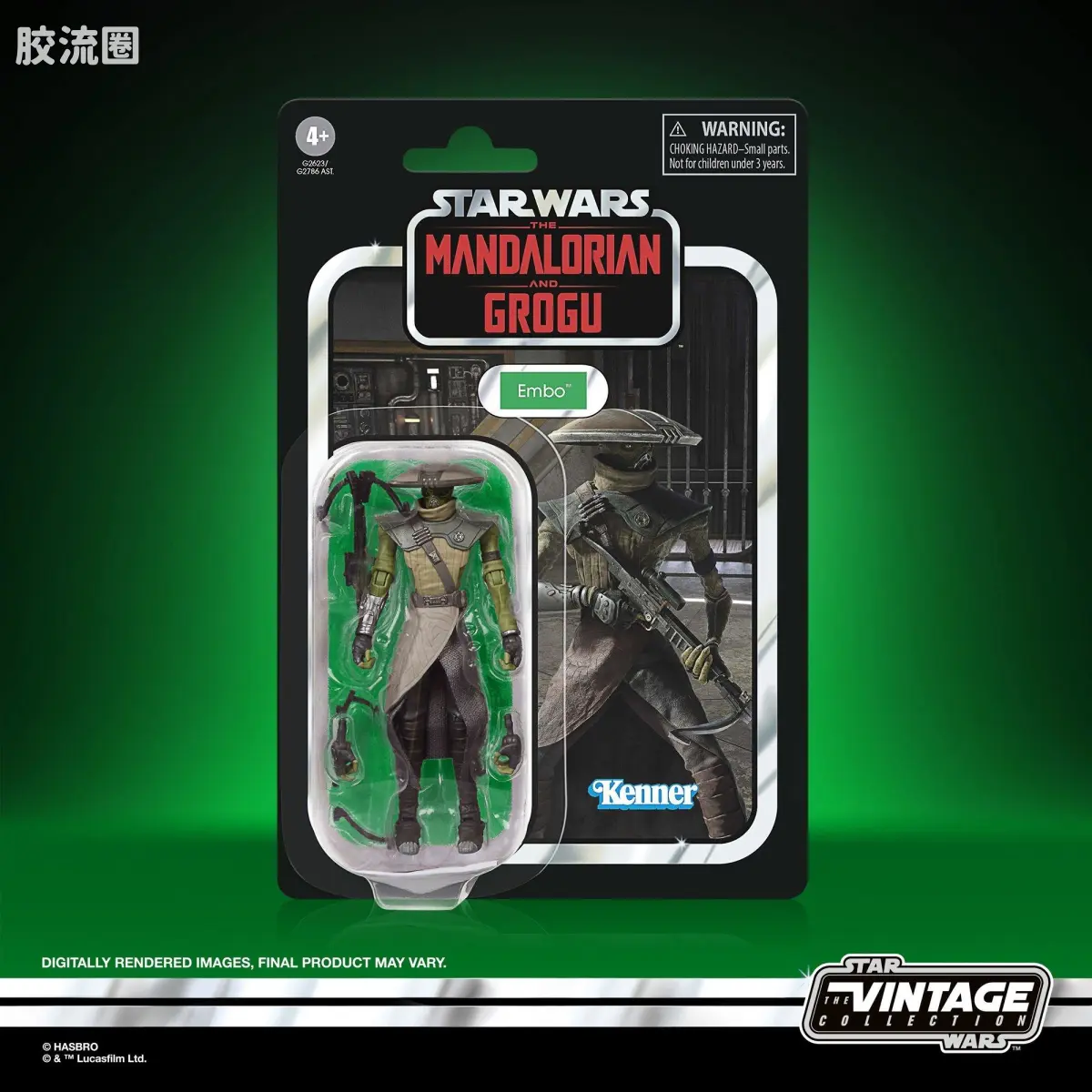 星球大战THE VINTAGE COLLECTION 星球大战 VINTAGE系列 恩博，《星球大战：曼达洛人与格罗古》 - 图片