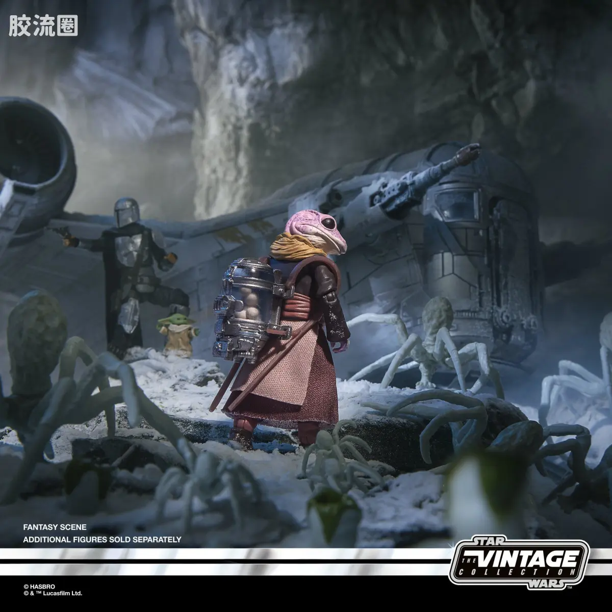 星球大战THE VINTAGE COLLECTION 星球大战 VINTAGE系列 曼达洛人 3件套 《星球大战：曼达洛人》 - 图片