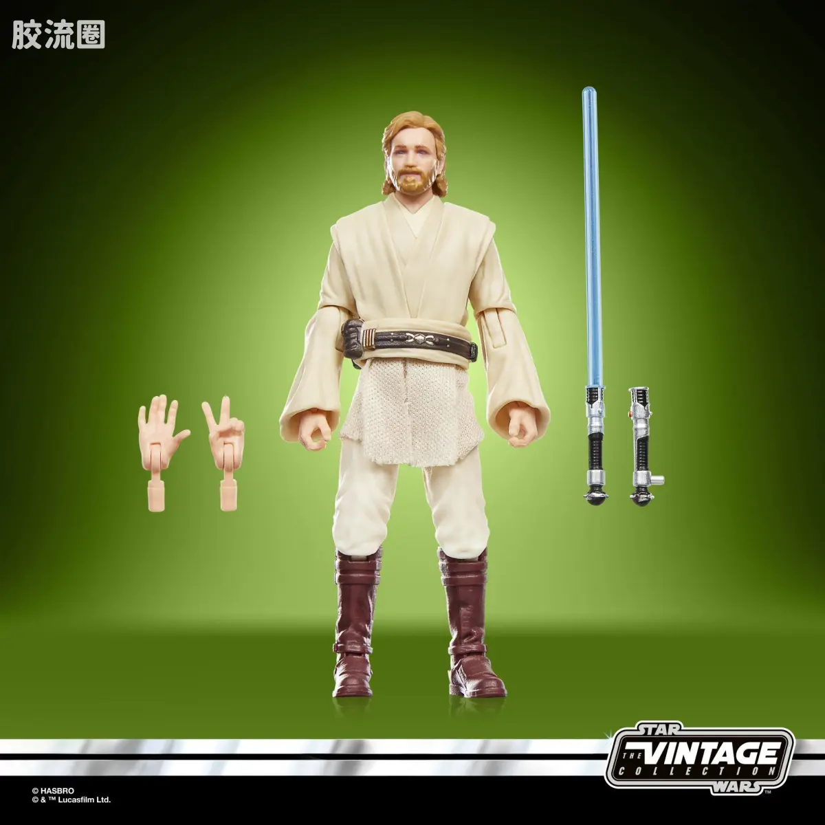 星球大战THE VINTAGE COLLECTION 星球大战 VINTAGE系列 欧比旺·克诺比《星球大战：克隆人的进攻》 - 图片