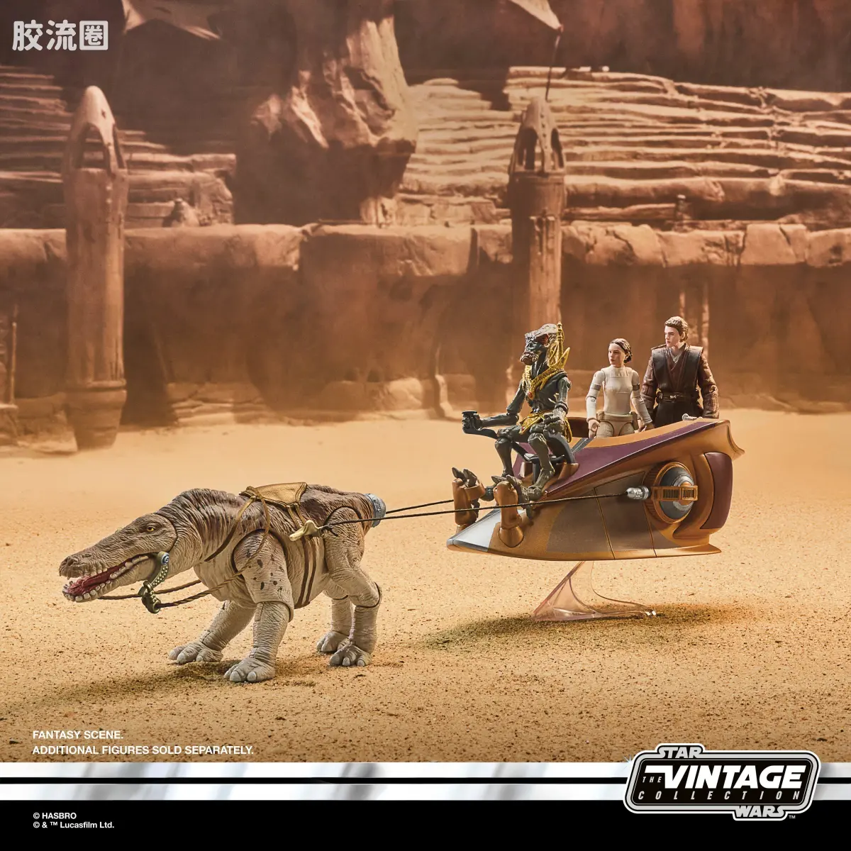 星球大战THE VINTAGE COLLECTION 星球大战 VINTAGE系列 奥雷与吉奥诺西斯骑手 - 图片