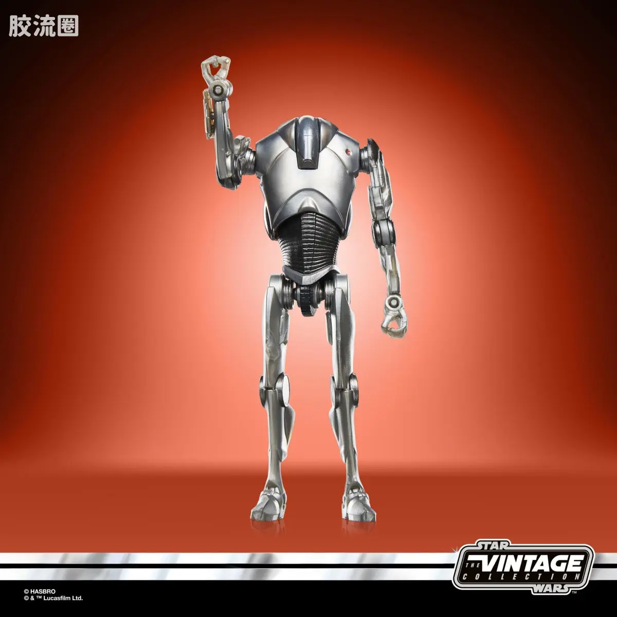 星球大战THE VINTAGE COLLECTION 星球大战 VINTAGE系列 超级战斗机器人《星球大战：克隆人的进攻》 - 图片