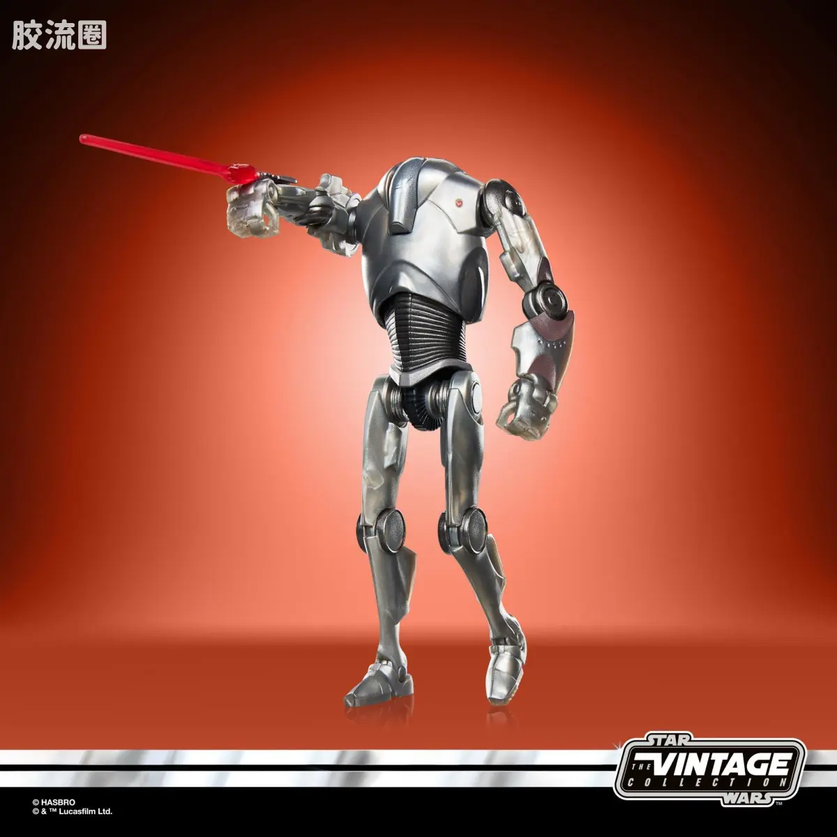 星球大战THE VINTAGE COLLECTION 星球大战 VINTAGE系列 超级战斗机器人《星球大战：克隆人的进攻》 - 图片