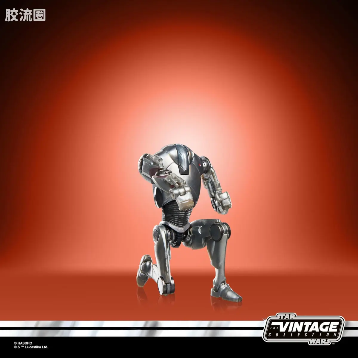 星球大战THE VINTAGE COLLECTION 星球大战 VINTAGE系列 超级战斗机器人《星球大战：克隆人的进攻》 - 图片