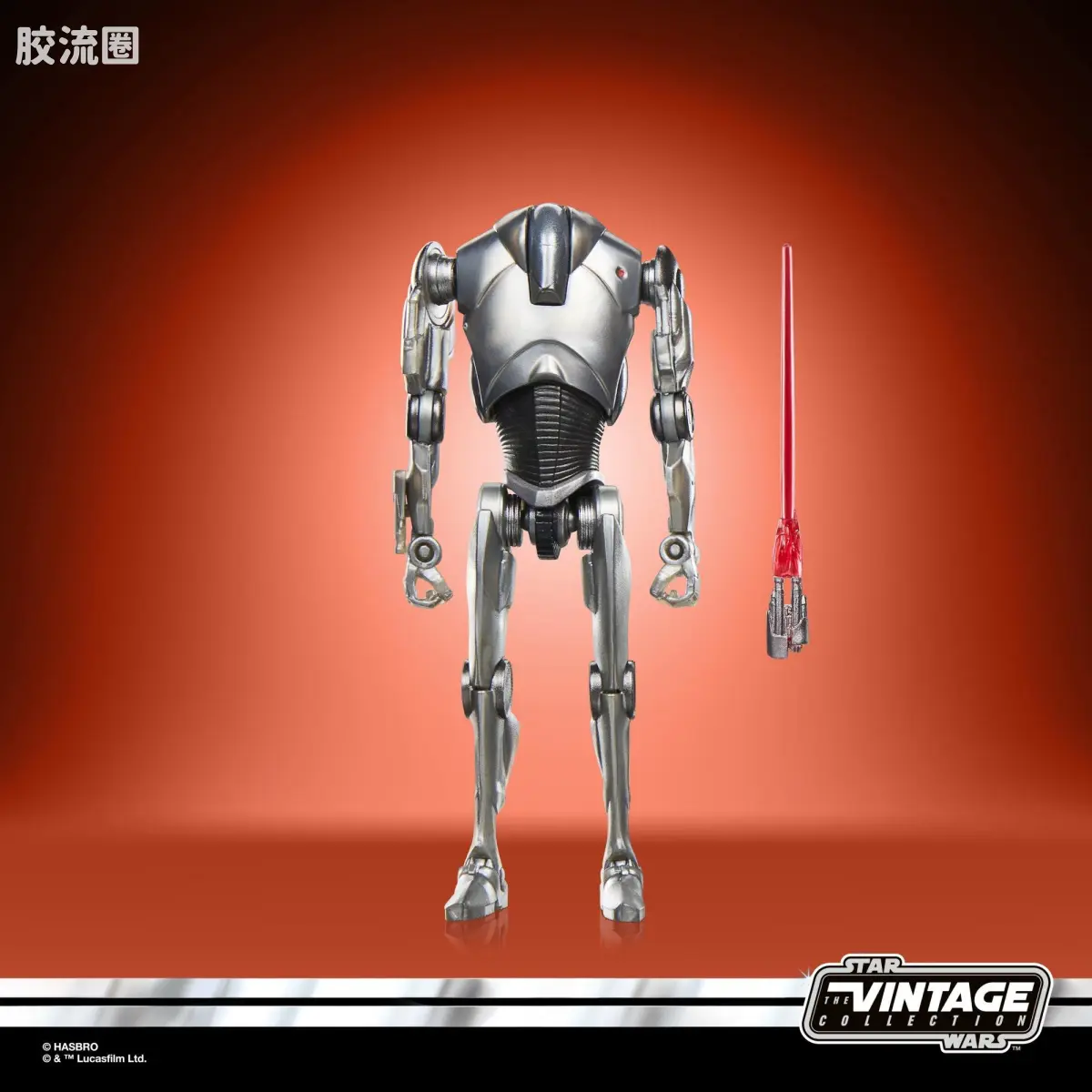 星球大战THE VINTAGE COLLECTION 星球大战 VINTAGE系列 超级战斗机器人《星球大战：克隆人的进攻》 - 图片