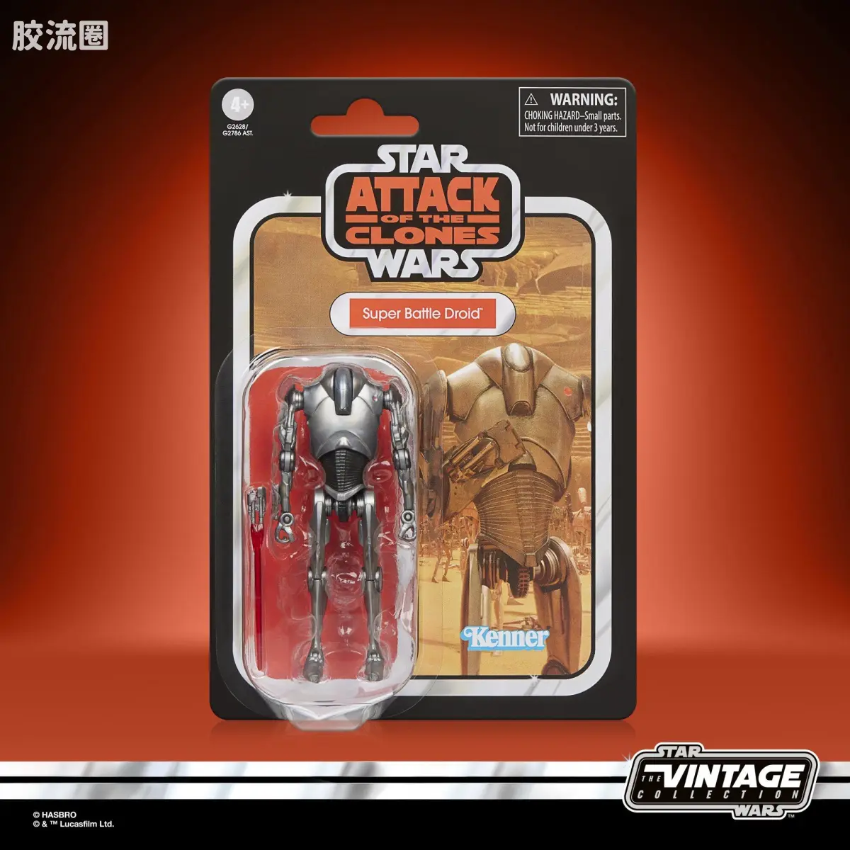 星球大战THE VINTAGE COLLECTION 星球大战 VINTAGE系列 超级战斗机器人《星球大战：克隆人的进攻》 - 图片