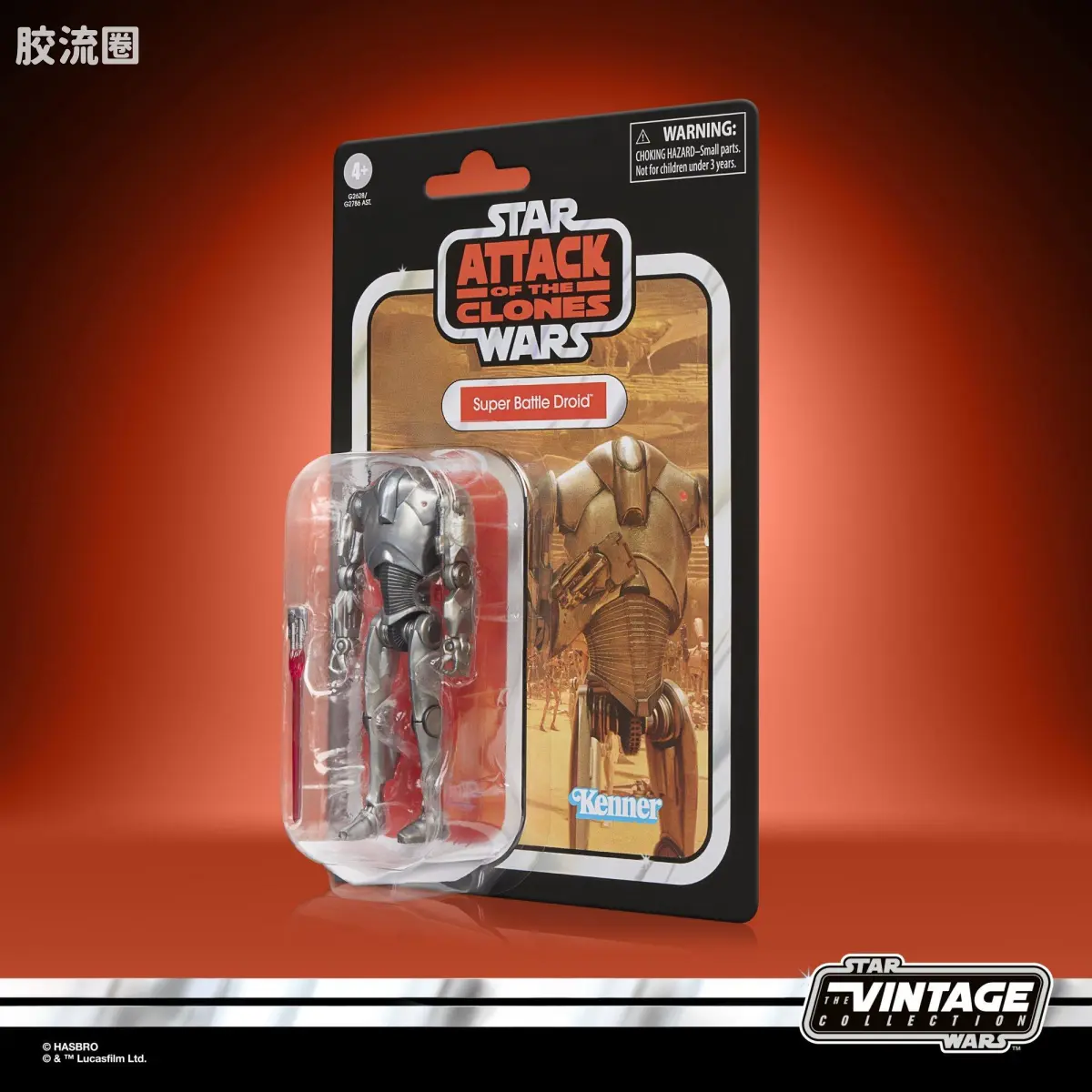 星球大战THE VINTAGE COLLECTION 星球大战 VINTAGE系列 超级战斗机器人《星球大战：克隆人的进攻》 - 图片