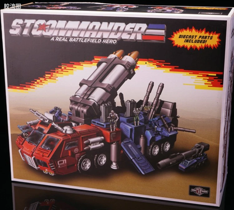 TFCTOYS变形机甲玩具系列 特种部队滚雷STC系列 STC-01A 滚雷擎天柱（最高战术指挥官）