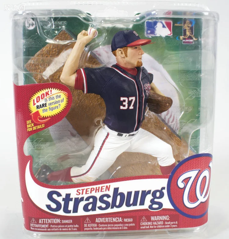 麦克法兰MLB棒球系列玩具 第31代 STEPHEN STRASBURG