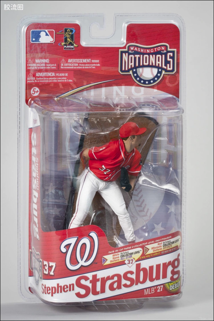 麦克法兰MLB棒球系列玩具 第27代 STEPHEN STRASBURG
