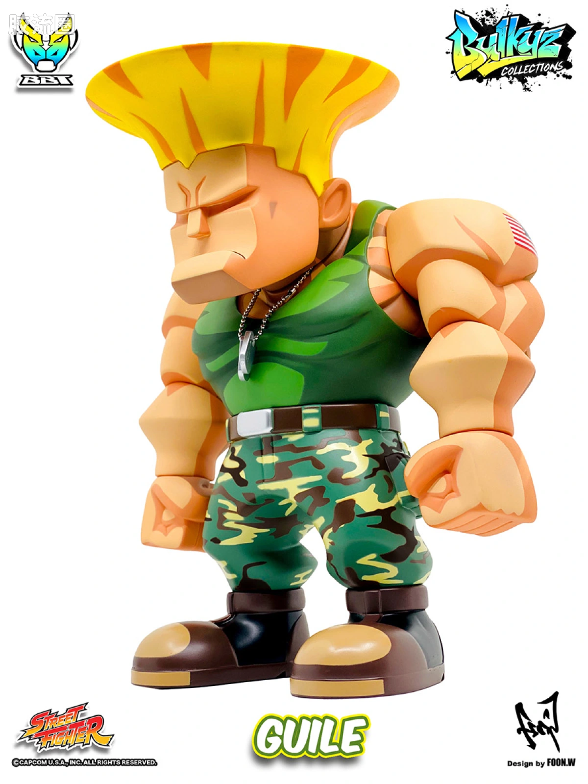 Pre-painted action figure 街头霸王系列 Bulkyz Collections - 盖尔 - 图片