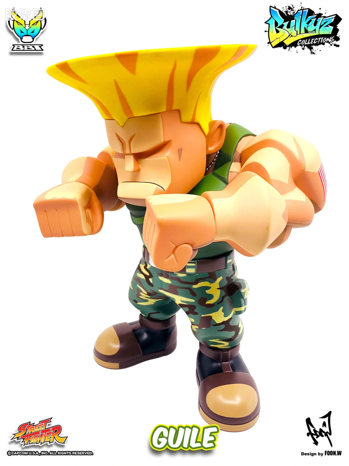 Pre-painted action figure 街头霸王系列 Bulkyz Collections - 盖尔 - 图片