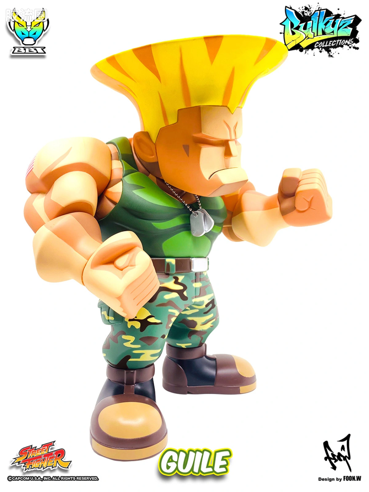 Pre-painted action figure 街头霸王系列 Bulkyz Collections - 盖尔 - 图片