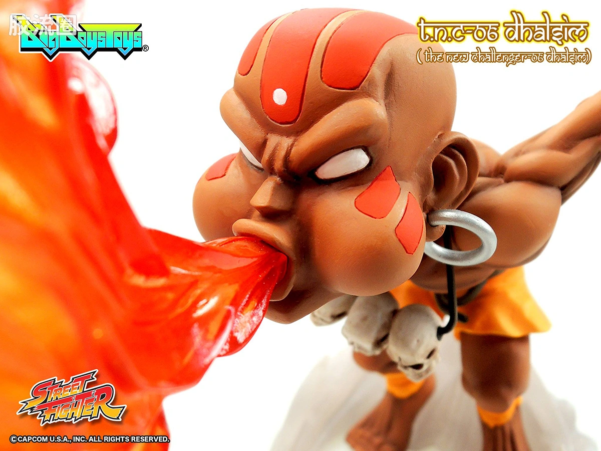 Pre-painted action figure 街头霸王系列 达尔锡 - 图片