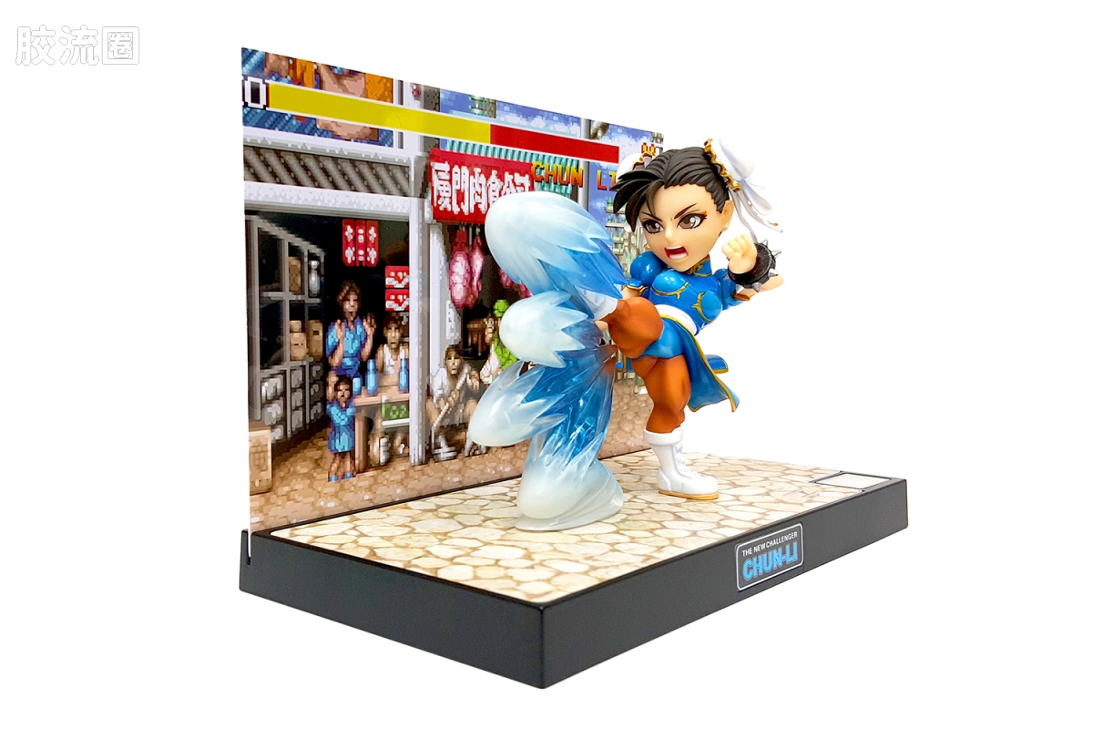 Pre-painted action figure 街头霸王系列 春丽 - 图片
