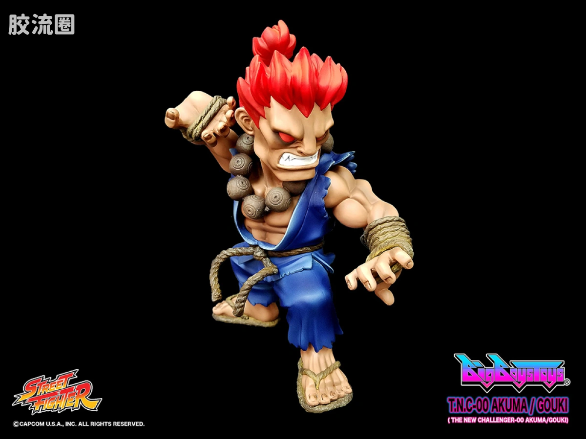 Pre-painted action figure 街头霸王系列 豪鬼 - 图片