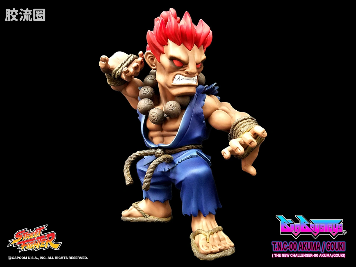 Pre-painted action figure 街头霸王系列 豪鬼 - 图片