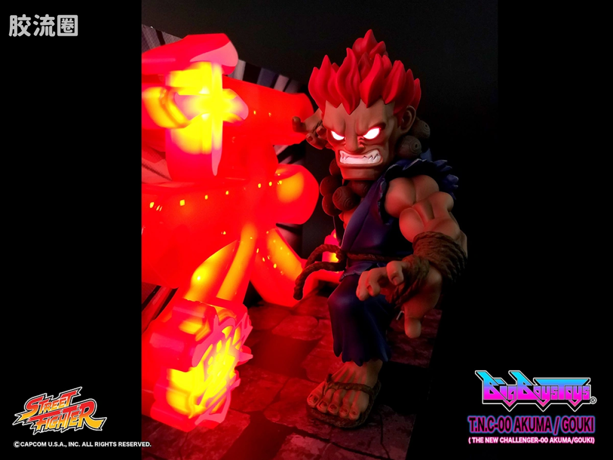 Pre-painted action figure 街头霸王系列 豪鬼 - 图片