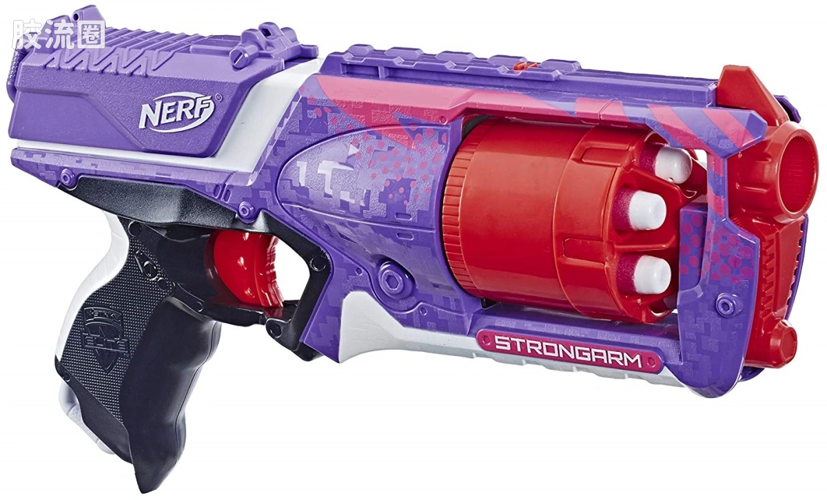 NERF N-STRIKE ELITE系列 STRONGARM 紫色配色