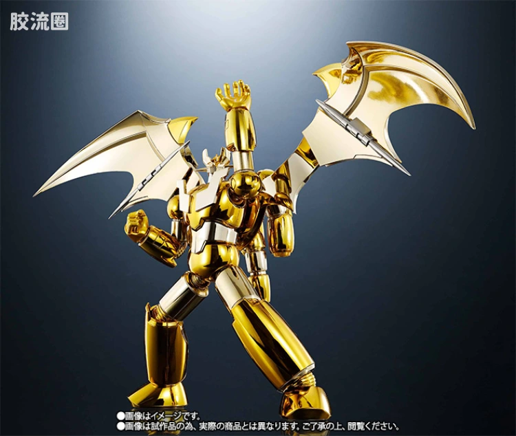 super robot 超合金系列 限定版 十周年会场限定 真魔神Z GOLD Ver. - 图片
