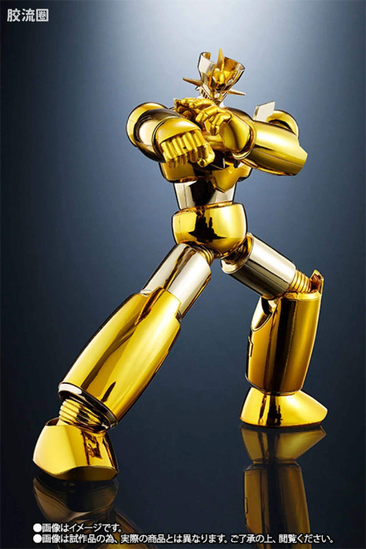super robot 超合金系列 限定版 十周年会场限定 真魔神Z GOLD Ver. - 图片