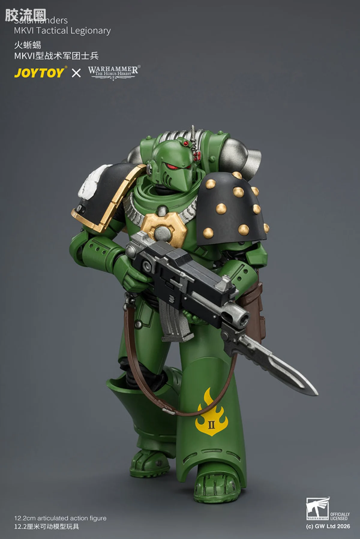 JOYTOY x 战锤40K null HH火蜥蜴 MK6战术军团士兵 - 图片