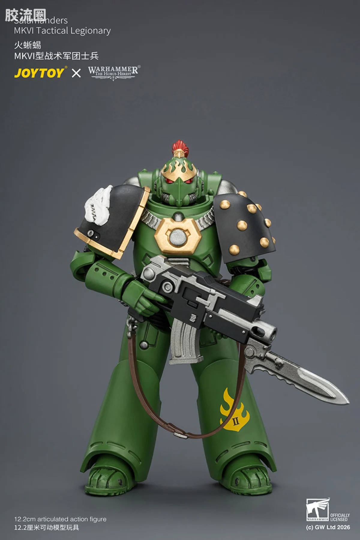 JOYTOY x 战锤40K null HH火蜥蜴 MK6战术军团士兵 - 图片