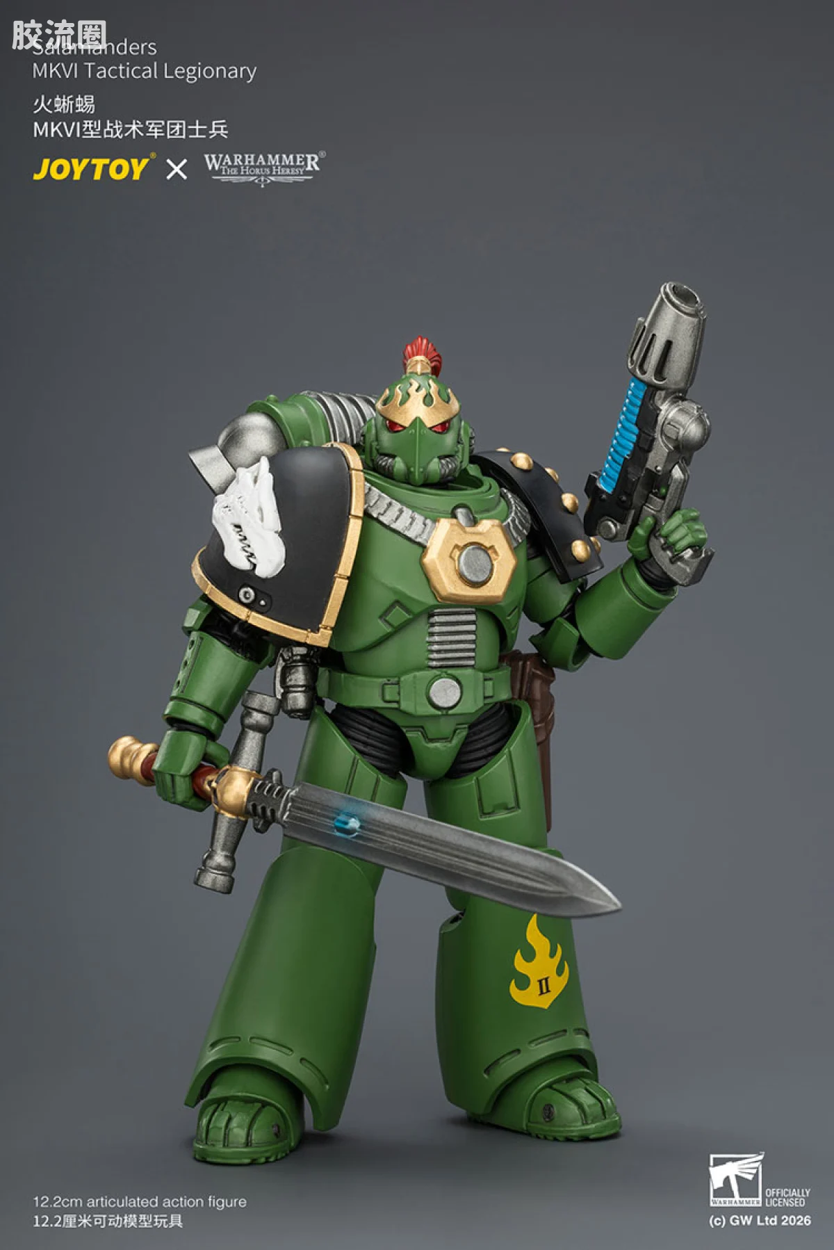 JOYTOY x 战锤40K null HH火蜥蜴 MK6战术军团士兵 - 图片