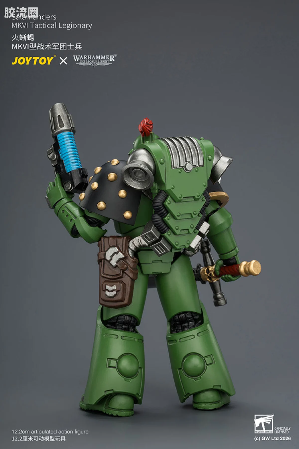 JOYTOY x 战锤40K null HH火蜥蜴 MK6战术军团士兵 - 图片