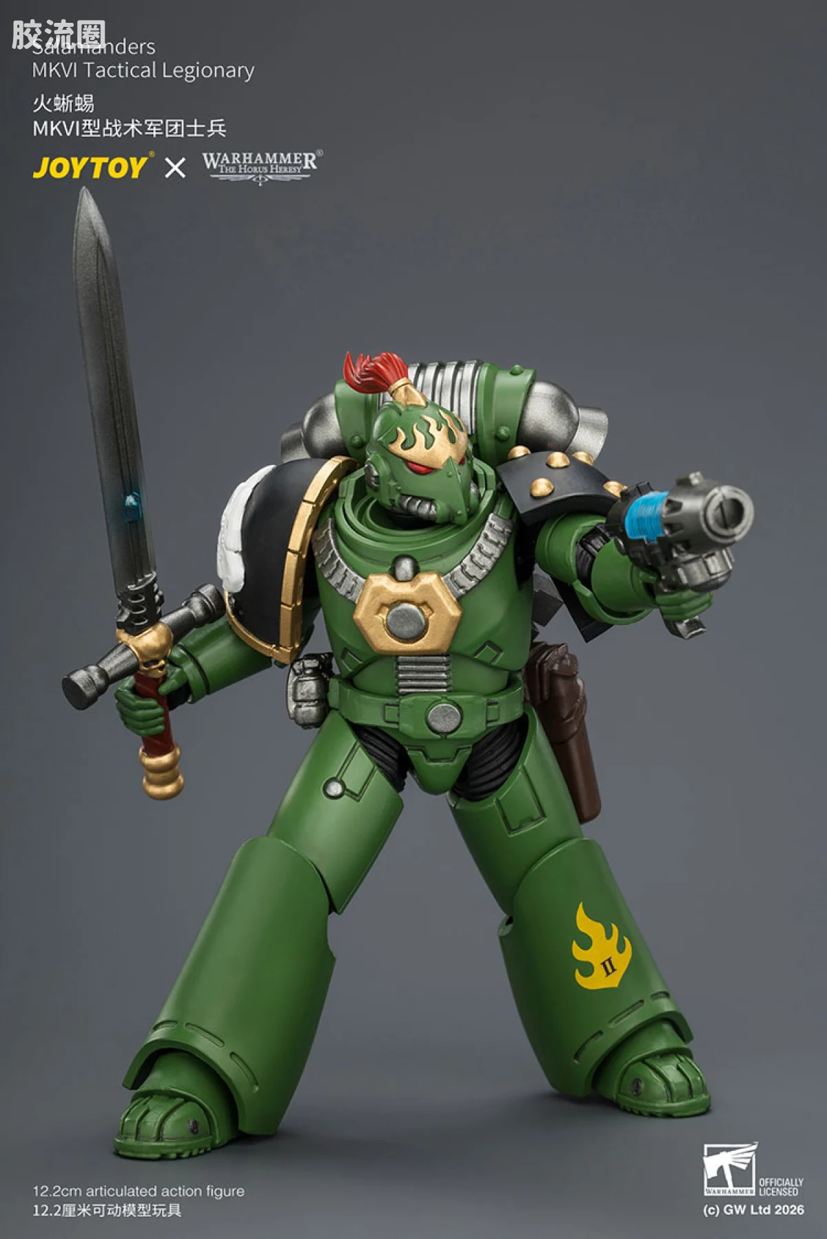 JOYTOY x 战锤40K null HH火蜥蜴 MK6战术军团士兵 - 图片
