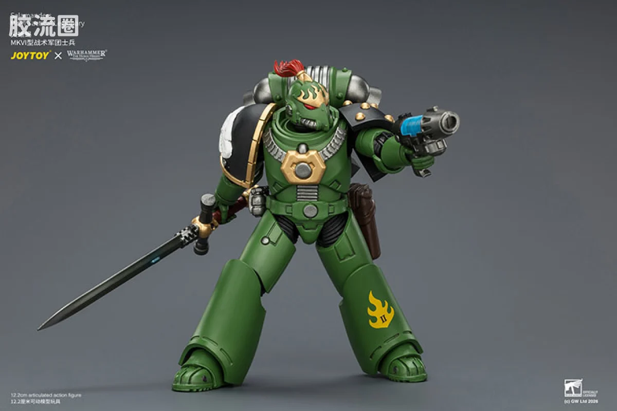 JOYTOY x 战锤40K null HH火蜥蜴 MK6战术军团士兵 - 图片